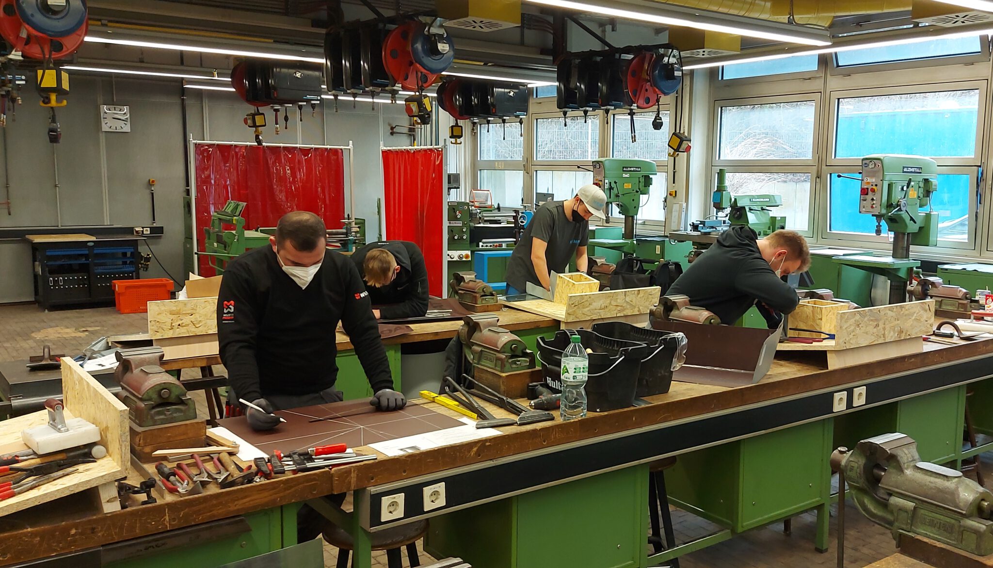 Gesellenprüfung Teil 2 Winter 2022 Förderverein für Klempner an der Robert Bosch Schule Ulm e.V.