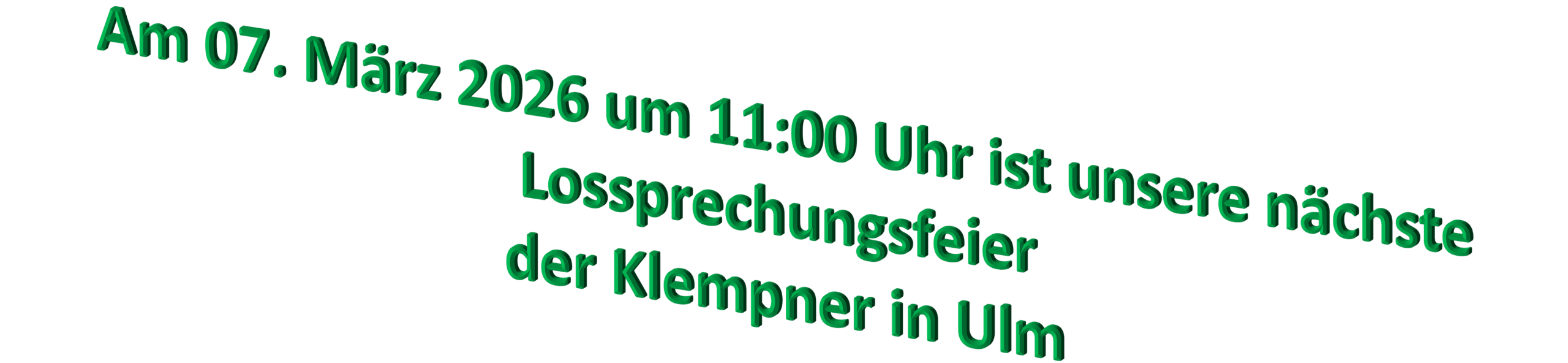 Termine Lossprechung